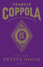 Francis Ford Coppola Diamond Collection Plum Label Petite Sirah 2007  Front Label