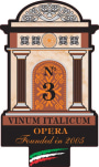 Casa Vitivinicola Tinazzi No 3 Vinum Italicum Opera  Front Label