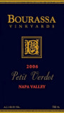Bourassa Vineyards Petit Verdot 2006  Front Label