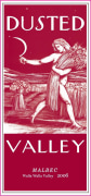 Dusted Valley Malbec 2006 Front Label