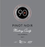 Ninety Plus Cellars Lot 125 Pinot Noir 2017  Front Label