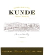 Kunde Viognier 2015  Front Label