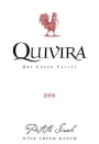 Quivira Petite Sirah 2006  Front Label
