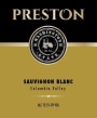 Preston Premium Wines Sauvignon Blanc 2016 Front Label
