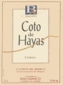 Bodegas Aragonesas Coto de Hayas Crianza 2004  Front Label