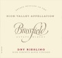 Brassfield High Serenity Ranch Dry Riesling 2015 Front Label