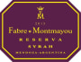 Fabre Montmayou Reserva Syrah 2013  Front Label