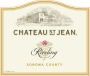 Chateau St. Jean Sonoma County Riesling 2011  Front Label