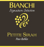 Bianchi Vineyards Signature Selection 2018  Front Label