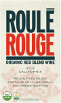 Roule Rouge Organic Red Blend Wine 2017  Front Label