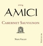Amici Napa Valley Cabernet Sauvignon 2004 Front Label