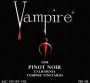 Vampire Vineyards Pinot Noir 2008  Front Label