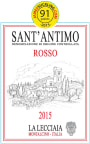 La Lecciaia Sant'Antimo Rosso 2015  Front Label