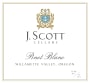 J. Scott Pinot Blanc 2016 Front Label