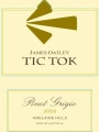 Robert Oatley James Oatley Tic Tok Pinot Grigio 2009  Front Label