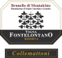 Collemattoni Brunello di Montalcino Vigna Fontelontano Riserva 2011  Front Label