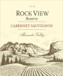 Rock View Reserve Cabernet Sauvignon 2014  Front Label