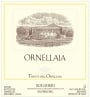 Ornellaia Bolgheri Superiore 2005  Front Label