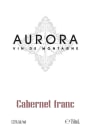 Aurora Cabernet Franc 2014  Front Label