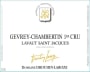 Domaine Drouhin-Laroze Gevrey-Chambertin Lavaut St Jacques Premier Cru (375ML half-bottle) 2019  Front Label