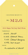 OVID Experiment M2.6 2016  Front Label