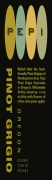 Pepi Oregon Pinot Grigio 2000  Front Label