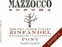 Mazzocco Pony Reserve Zinfandel 2006  Front Label