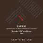 Cascina Chicco Chicco Rocche di Castelletto 2016  Front Label