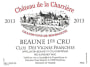 Domaine Yves Girardin - Chateau de la Charriere Beaune Clos des Vignes Franches Premier Cru 2013  Front Label
