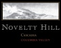 Novelty Hill Cascadia 2014  Front Label