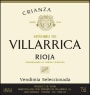 Senorio de Villarrica Rioja Vendimia Seleccionada Crianza 2013  Front Label