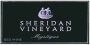Sheridan Vineyard Mystique 2016  Front Label
