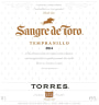 Torres Sangre de Toro Tempranillo 2014  Front Label