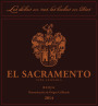El Sacramento Rioja 2014 Front Label
