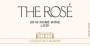 Cosentino The Rosé 2016  Front Label