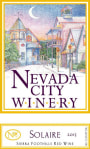 Nevada City Winery Solaire 2013  Front Label