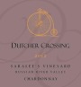 Dutcher Crossing Winery Saralee's Vineyard Chardonnay 2012  Front Label