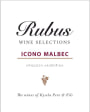 Rubus Icono Malbec 2015  Front Label