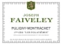 Faiveley Puligny-Montrachet Les Folatieres Premier Cru 2014 Front Label