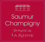 Domaine de La Paleine Saumur Champigny 2016 Front Label
