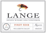 Lange Winery Reserve Pinot Noir (375ML half-bottle) 2021  Front Label