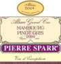 Pierre Sparr Mambourg Grand Cru Pinot Gris 2004  Front Label