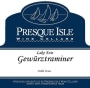 Presque Isle Wine Cellars Gewurztraminer 2012 Front Label