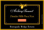 Archery Summit Renegade Ridge Estate Pinot Noir 2011  Front Label