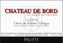 Maison Brotte Laudun Chateau de Bord 2017  Front Label