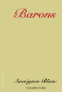 Barons Winery Sauvignon Blanc 2013 Front Label