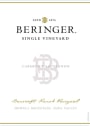 Beringer Bancroft Ranch Cabernet Sauvignon 2010 Front Label