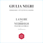Giulia Negri Pian delle Mole Langhe Nebbiolo 2018  Front Label