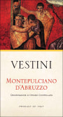 Vestini Montepulcianod'Abruzzo 2014  Front Label