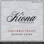 Kiona Estates Cuvee 2016  Front Label